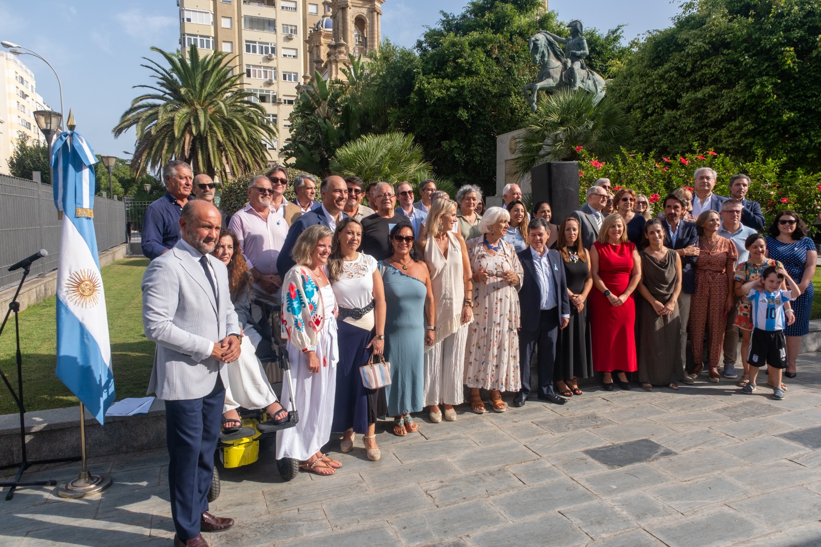 La Embajada de Argentina rinde homenaje a San Martín